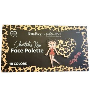 Betty Boop Cheetahs Kiss Face Palette